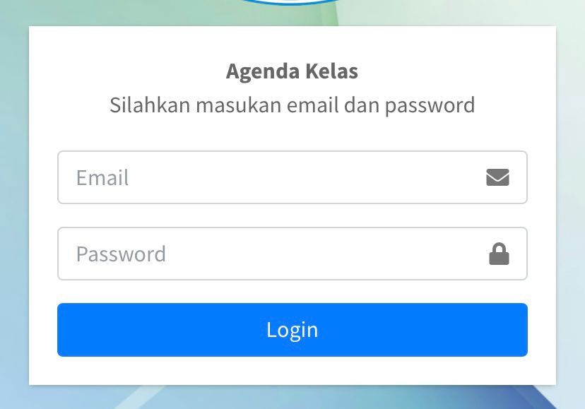 Website Agenda Kelas